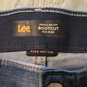 Lee Flex Motion Bootcut Jeans - Light Gray